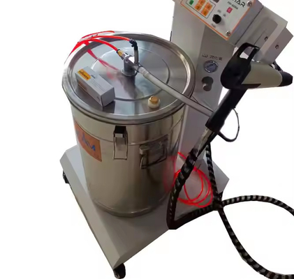 12V ইলেক্ট্রোস্ট্যাটিক পাউডার কোটিং মেশিন - চাকা এবং ইস্পাত স্তর