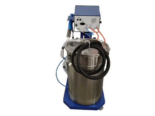ISO9001 50W ম্যানুয়াল পাউডার আবরণ সরঞ্জাম অ্যালুমিনিয়াম পাউডার পেইন্ট মেশিন AS602