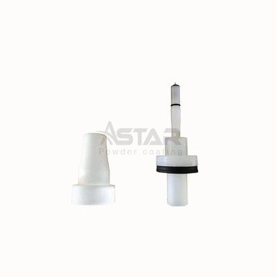 1008257 1008258 রাউন্ড নজল সম্পূর্ণ NS09 পাউডার কোটিং খুচরা যন্ত্রাংশ