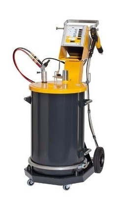 বিচ্ছিন্ন গোলাকার GEMA Fluidizing Hopper Seamless Welding