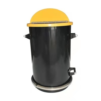 বিচ্ছিন্ন গোলাকার GEMA Fluidizing Hopper Seamless Welding