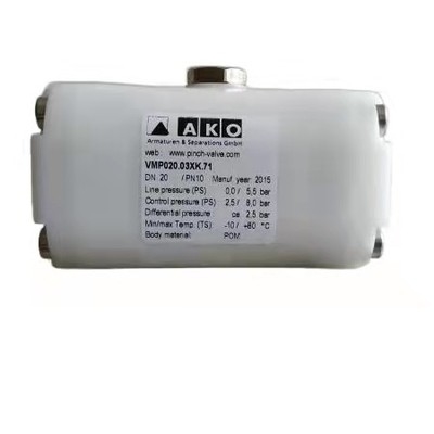 অ্যান্টিরাস্ট AKO DN20 ম্যানুয়াল পিঞ্চ ভালভ VMP020.03XK.71 অভ্যন্তরীণ থ্রেড সংযোগ