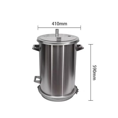 পাউডার কোটিং মেশিনের জন্য স্টেইনলেস স্টিল ফ্লুইডাইজিং পাউডার কোটিং হপার