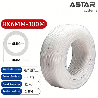 Upe Corrosion-Resistant Paint Pipe 6*4mm 8*5mm 8*6mm