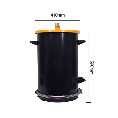 Stainless Steel Fluidizing Powder Coating Hopper for Powder Coating Machine