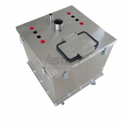 550x550 মিমি উচ্চ বেধ স্কোয়ার পাউডার লেপ হপার