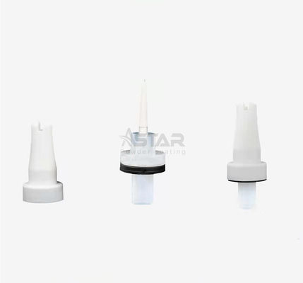 1007932 GM03 এবং GA03 গুঁড়া লেপ গান NF21 সম্পূর্ণ ফ্ল্যাট স্প্রে অগ্রভাগ