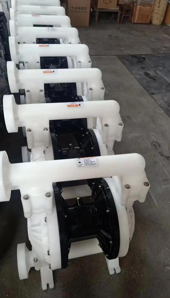 কার্যকর বর্জ্য জল তরল হ্যান্ডলিং জন্য ইঞ্জিনিয়ারিং প্লাস্টিকের বায়ুসংক্রান্ত ডায়াফ্রাম পাম্প 1