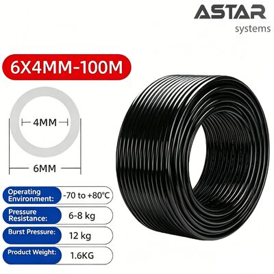 ইউপি ক্ষয় প্রতিরোধী পেইন্ট পাইপ 6*4mm 8*5mm 8*6mm